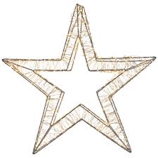 Estrella Navideña Decorativa de 5 Puntas con Luces LED Brillantes ⭐✨