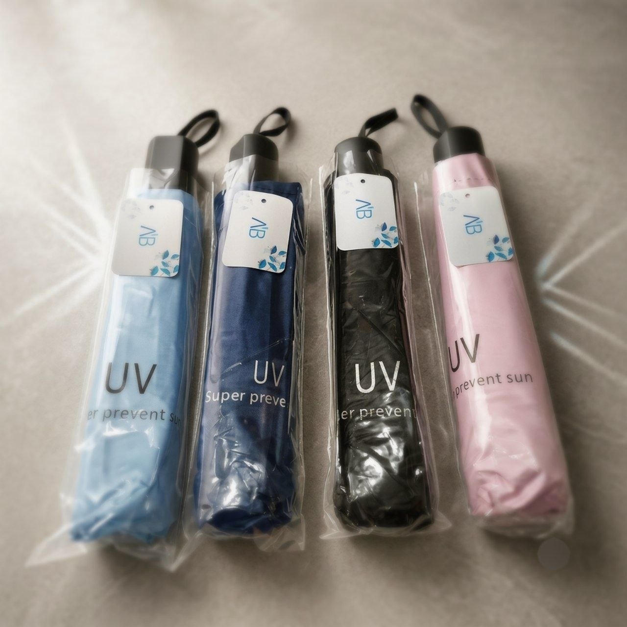 ☂️ Sombrilla Plegable Manual con Protección UV y Diseño Liso ✨