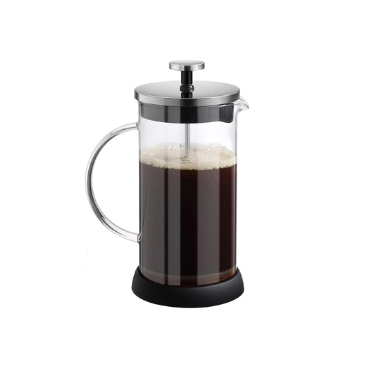 ☕ Prensa Francesa 350ml | Vidrio Borosilicato y Acero Inoxidable Premium 💎