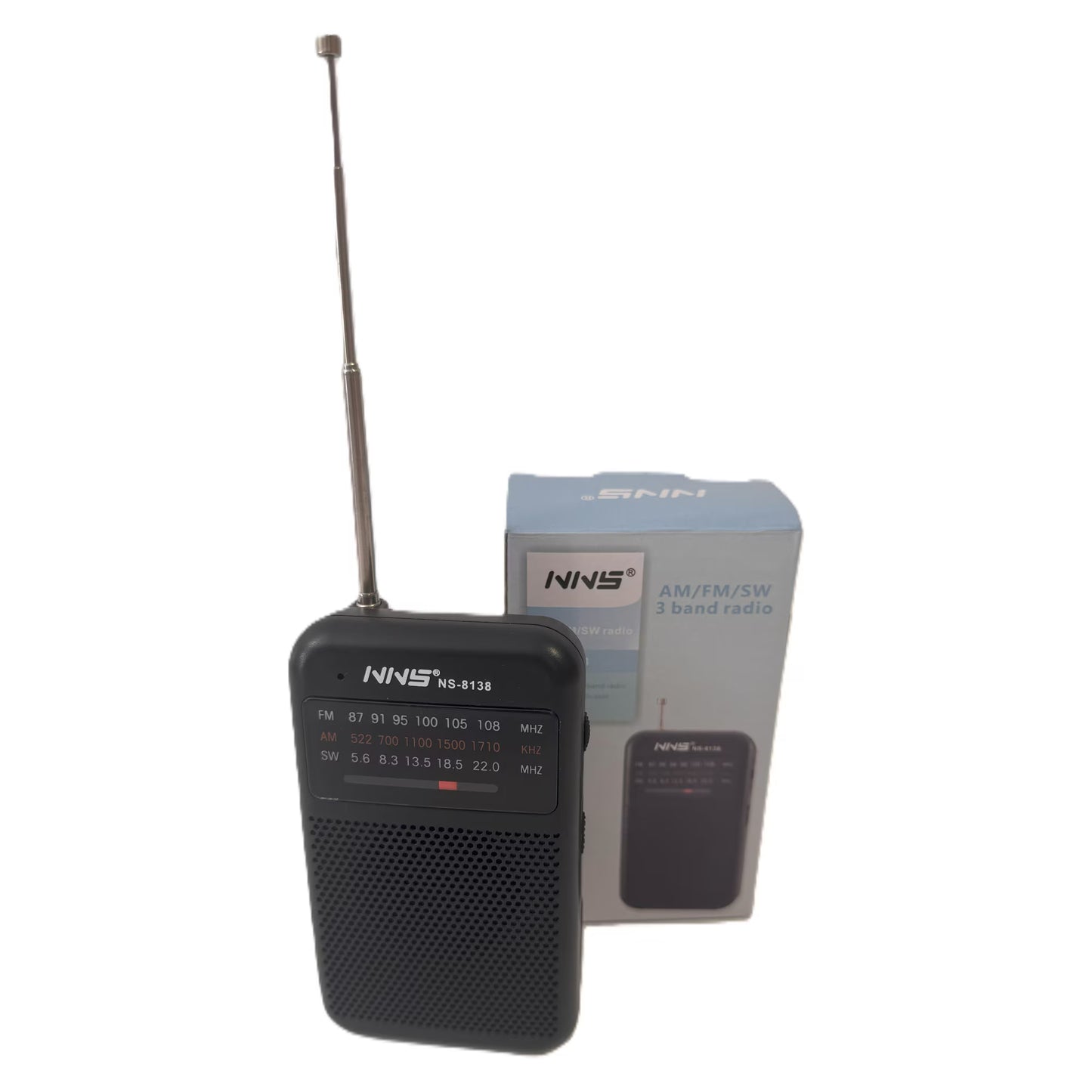 📻 Radio de Mano Portátil Analógica | AM / FM / SW con Antena Telescópica ✨