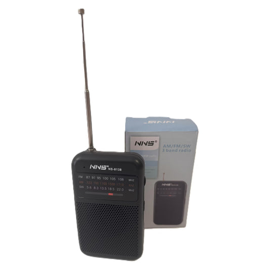 📻 Radio de Mano Portátil Analógica | AM / FM / SW con Antena Telescópica ✨